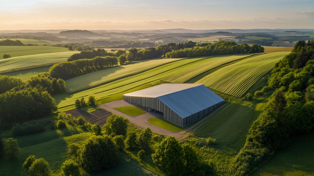 ¿Cuánto aumenta el precio edificio agrícola por m2 con instalación de ventilación profesional?